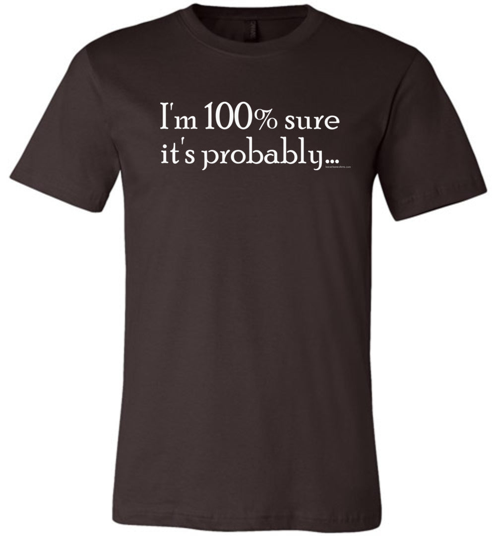 I'm 100 Percent Sure