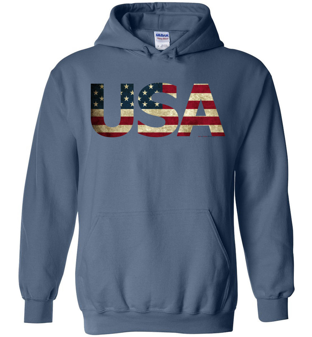 USA - Flag in Letters