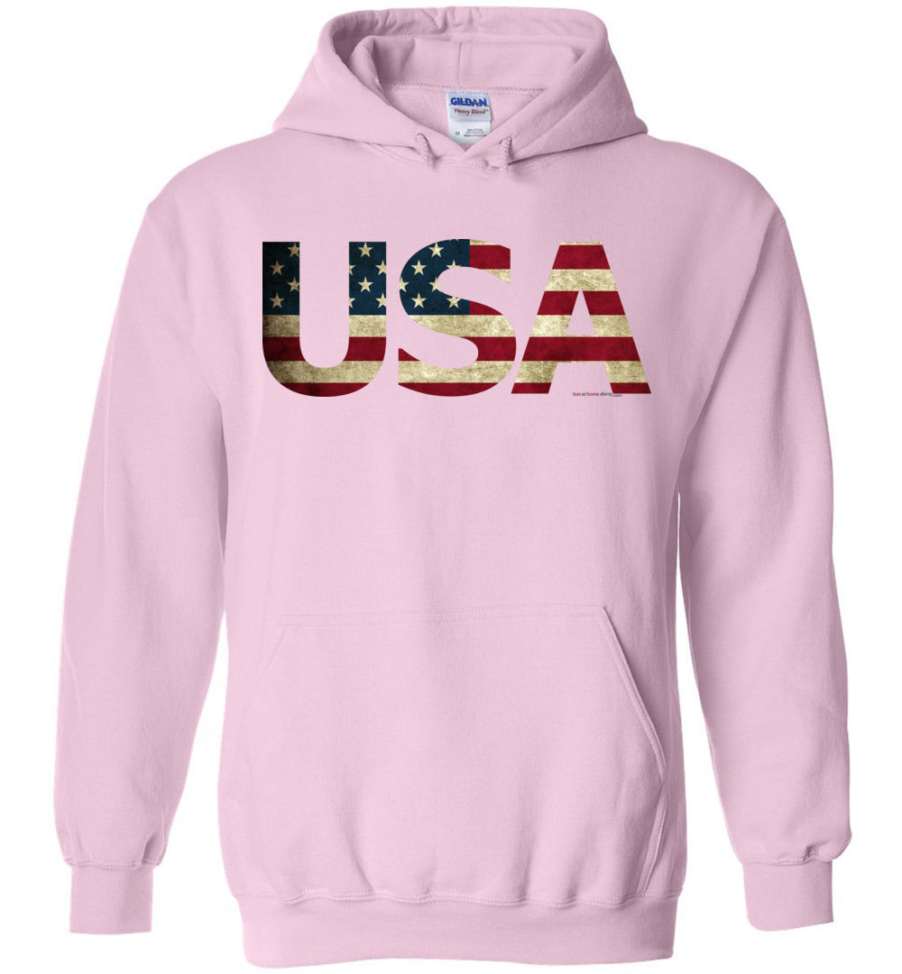 USA - Flag in Letters
