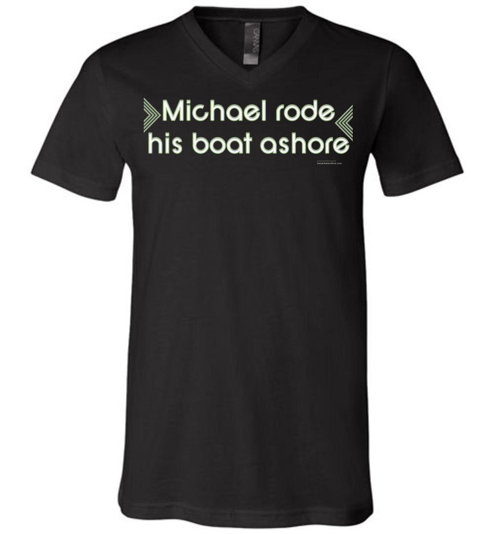 Michael Rode His Boat Ashore