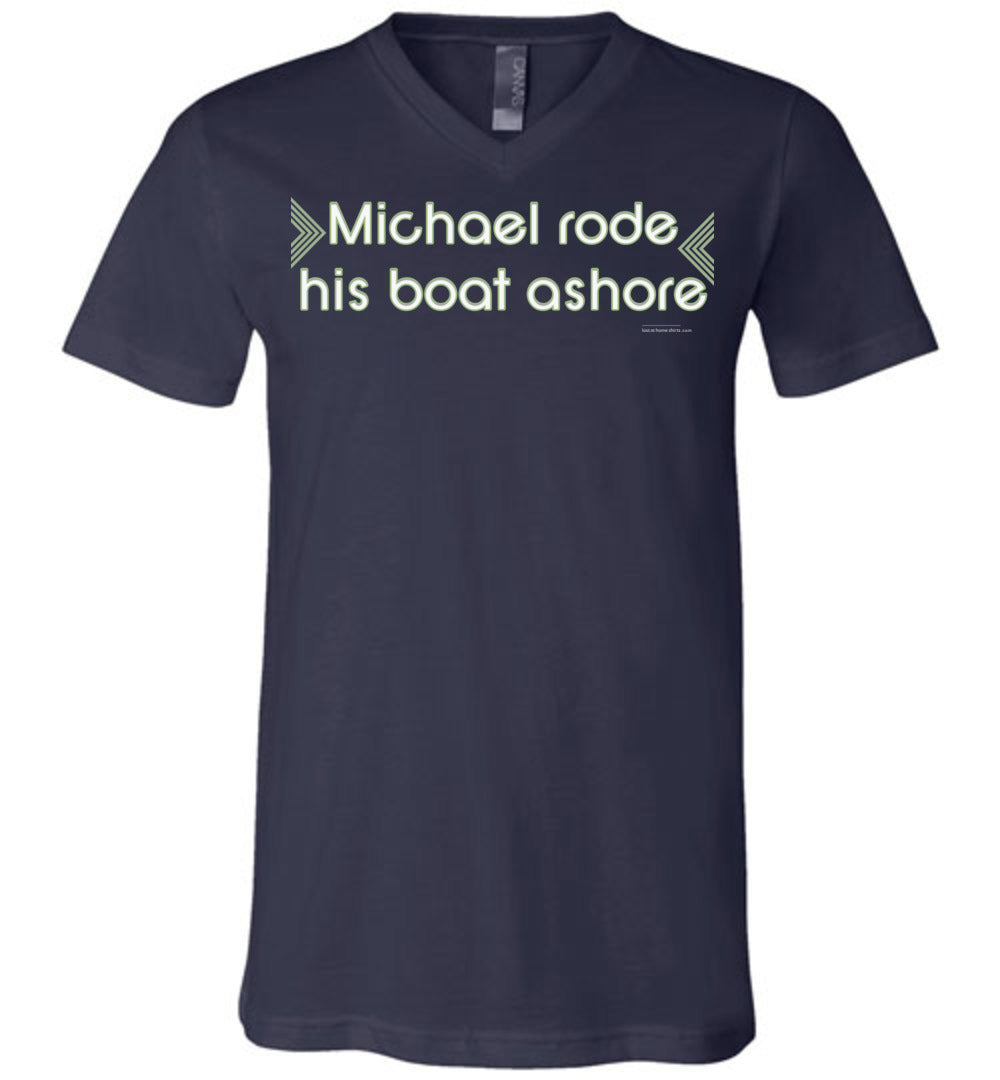 Michael Rode His Boat Ashore