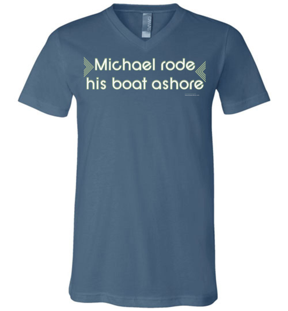 Michael Rode His Boat Ashore
