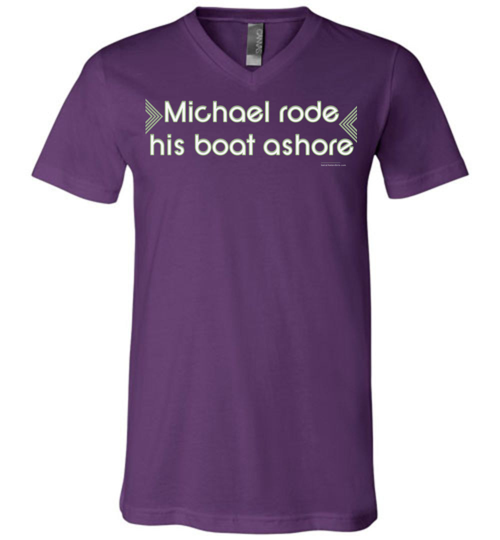 Michael Rode His Boat Ashore