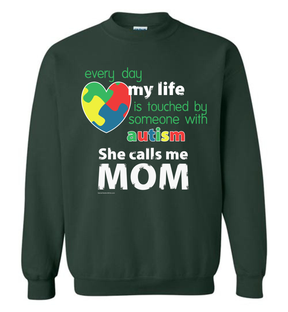 Autism Awareness - She Calls Me Mom