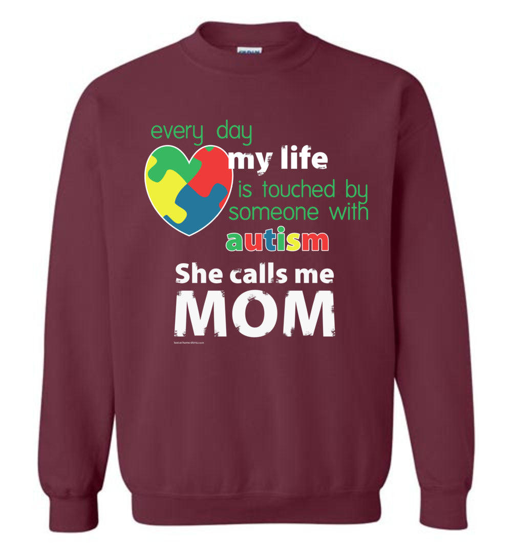 Autism Awareness - She Calls Me Mom