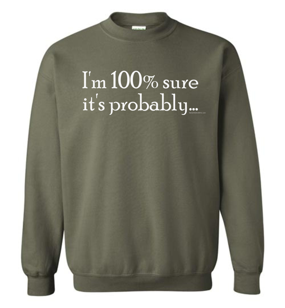 I'm 100 Percent Sure
