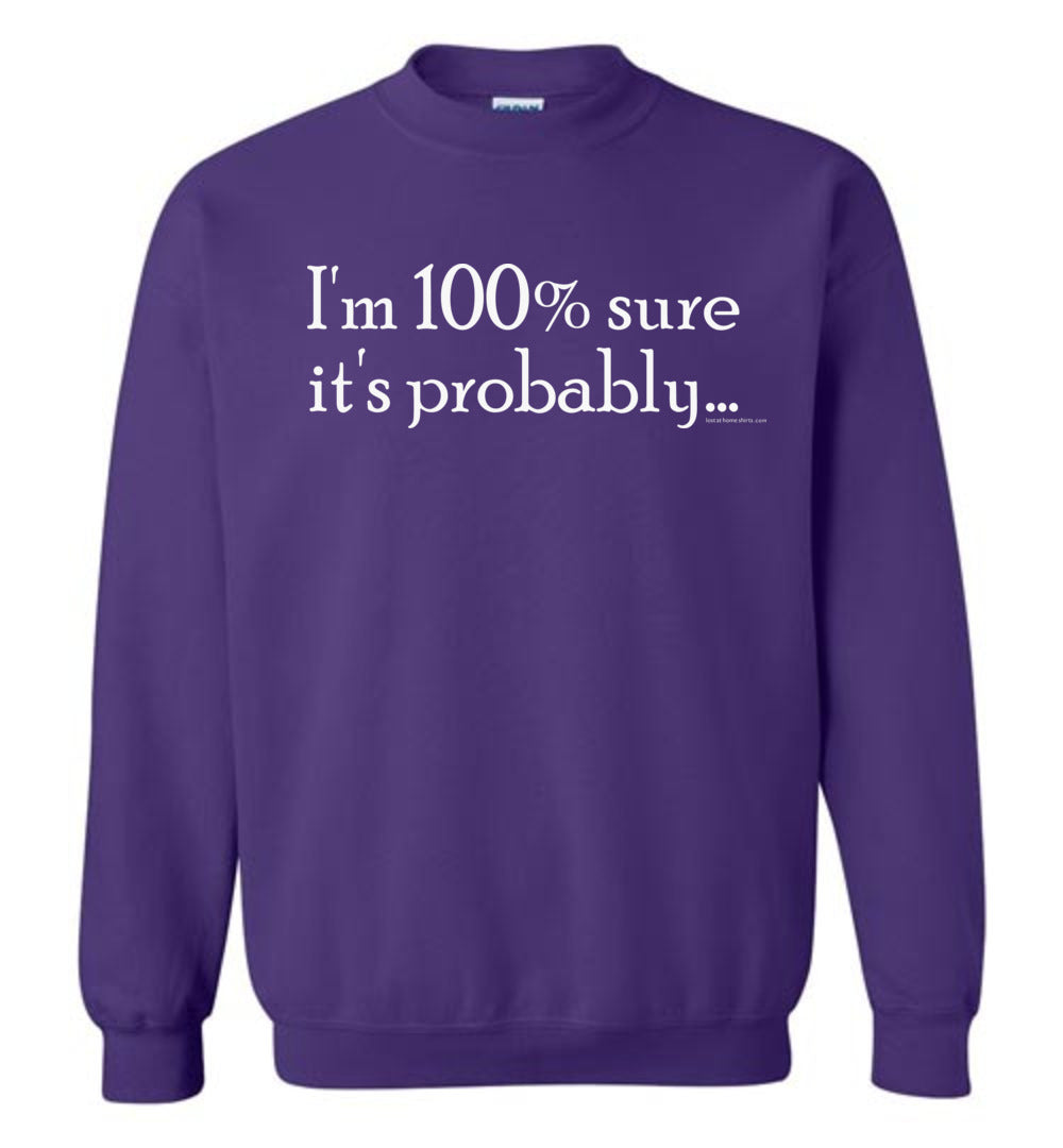 I'm 100 Percent Sure