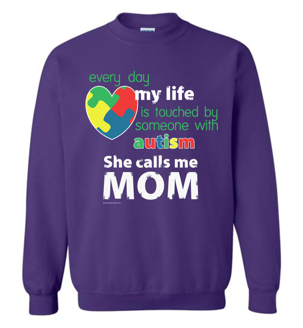 Autism Awareness - She Calls Me Mom