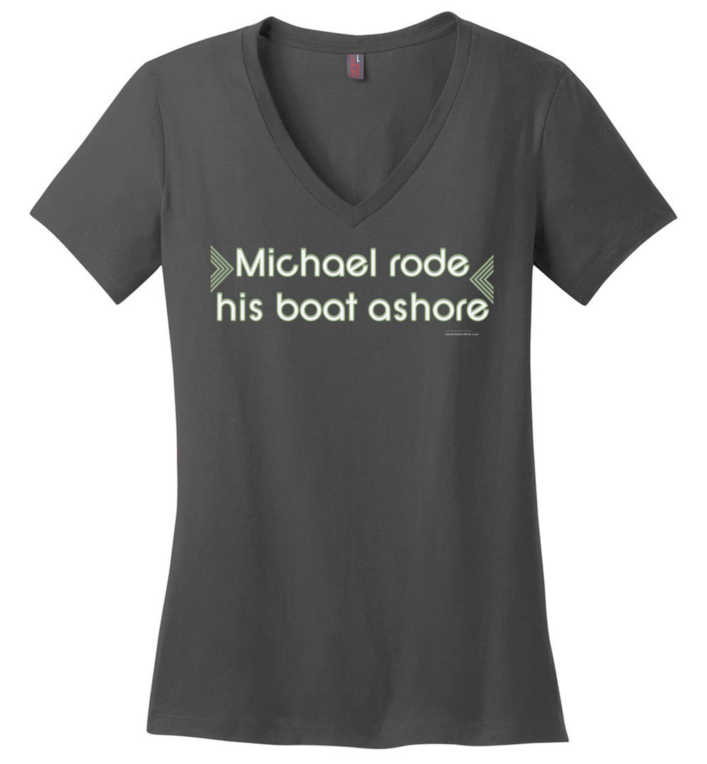 Michael Rode His Boat Ashore