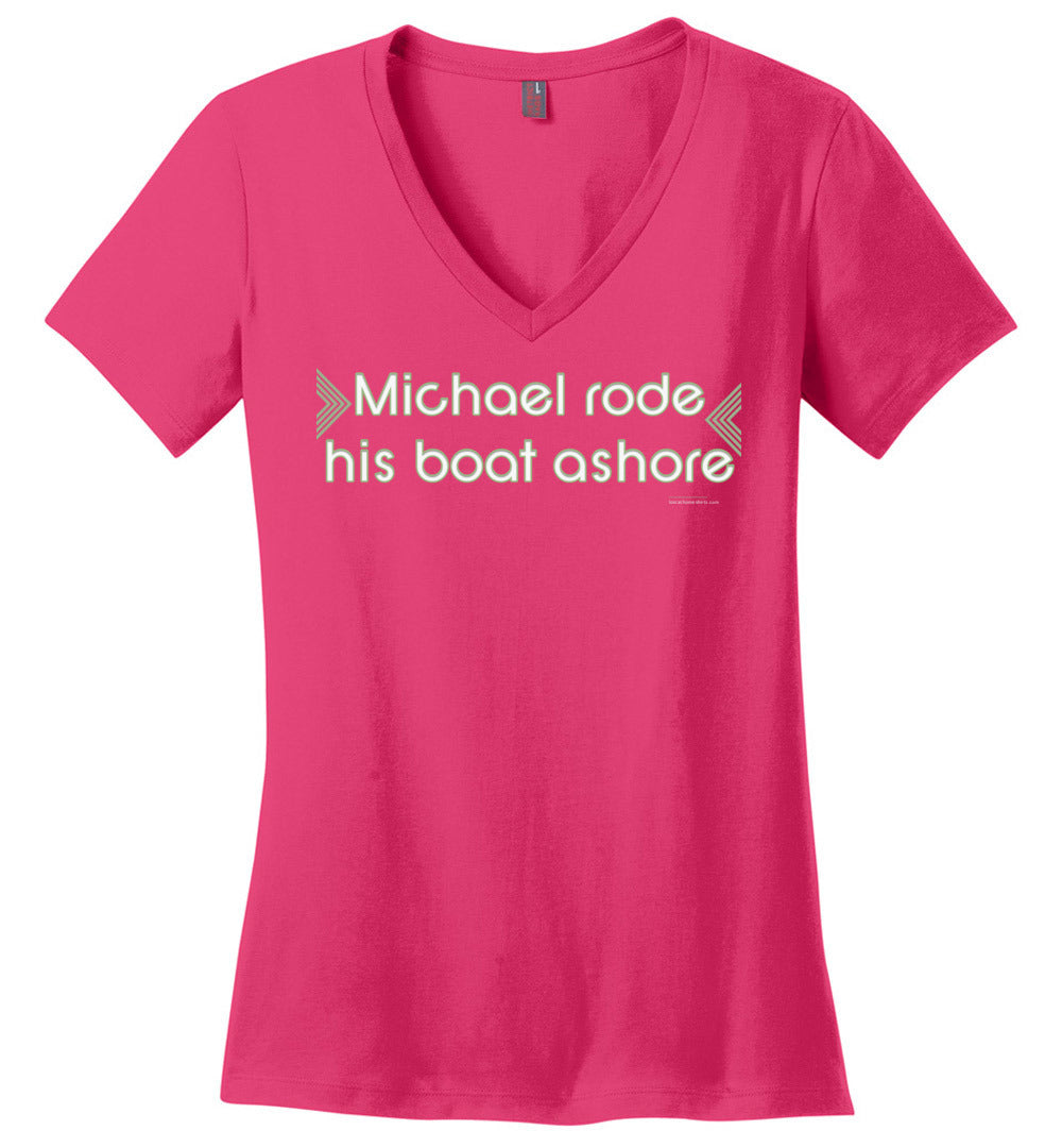 Michael Rode His Boat Ashore