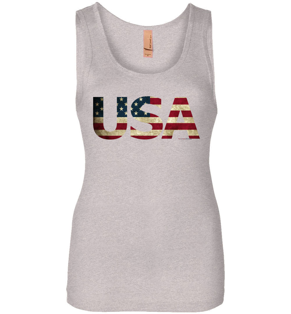 USA - Flag in Letters