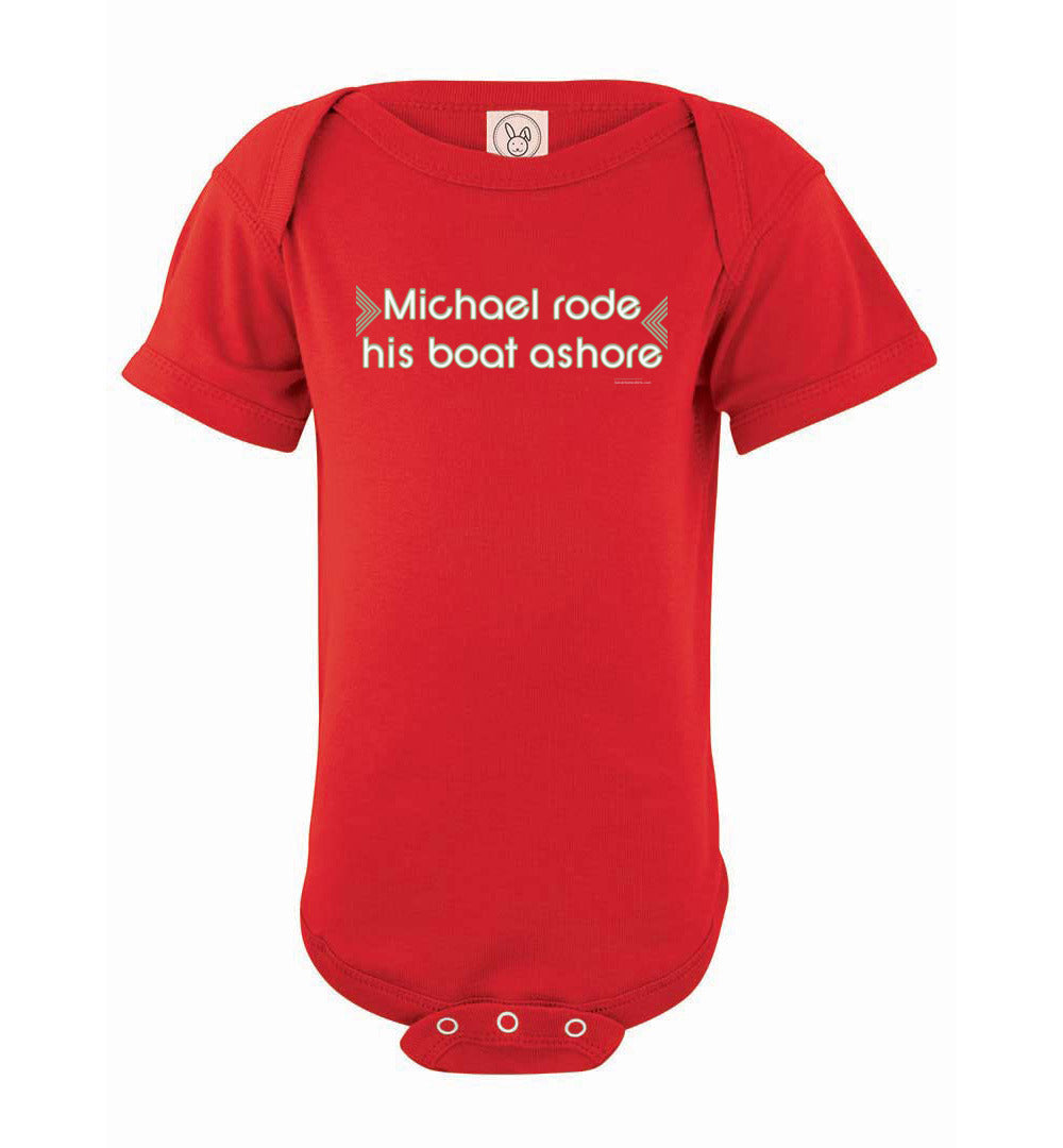 Michael Rode His Boat Ashore