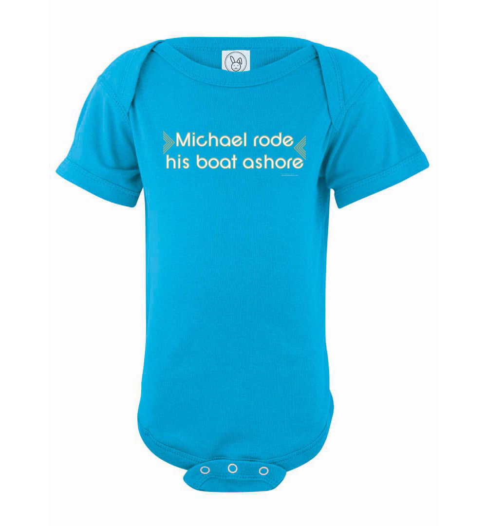 Michael Rode His Boat Ashore