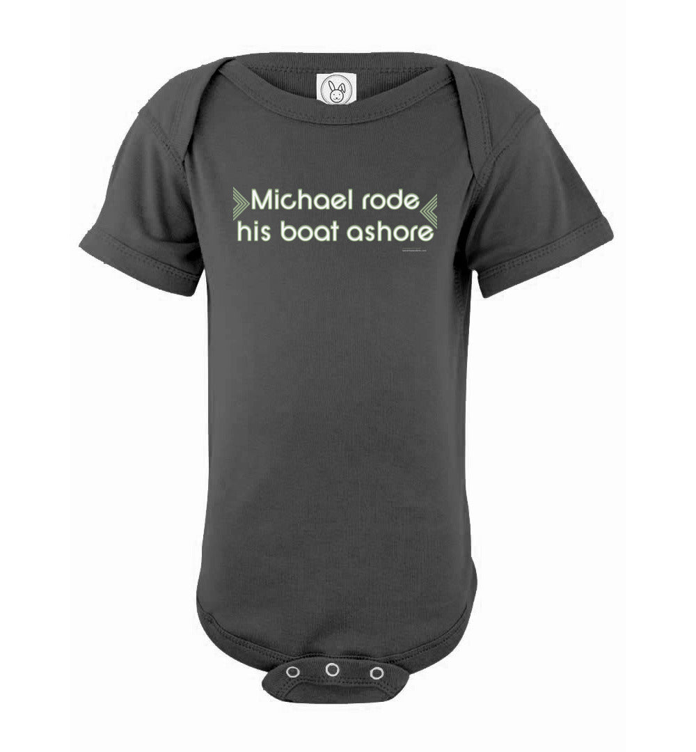 Michael Rode His Boat Ashore
