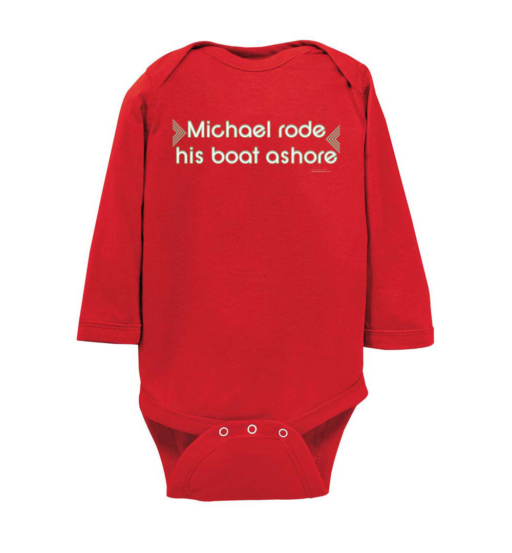 Michael Rode His Boat Ashore