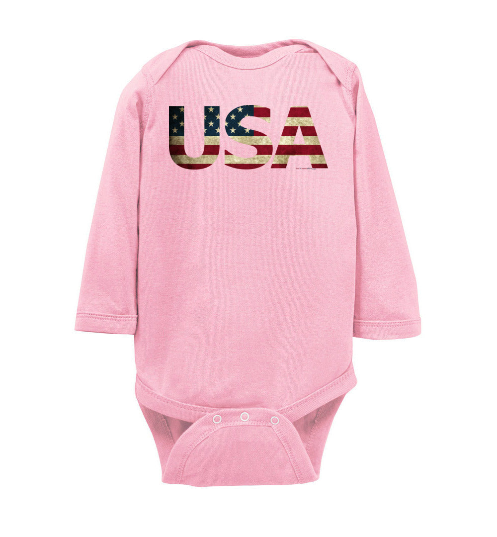 USA - Flag in Letters