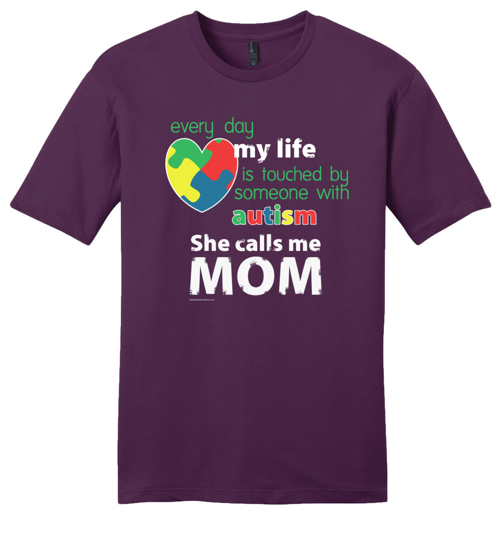 Autism Awareness - She Calls Me Mom