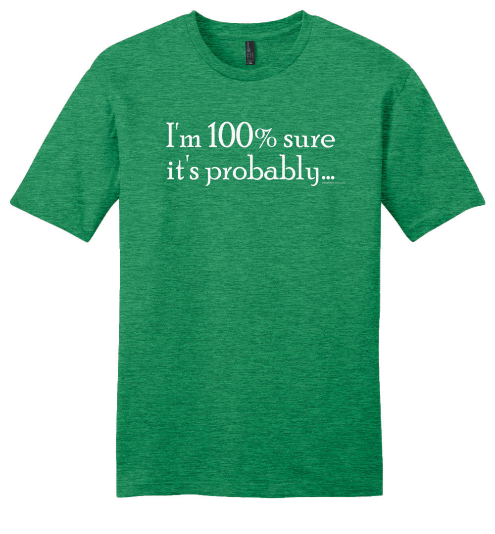 I'm 100 Percent Sure