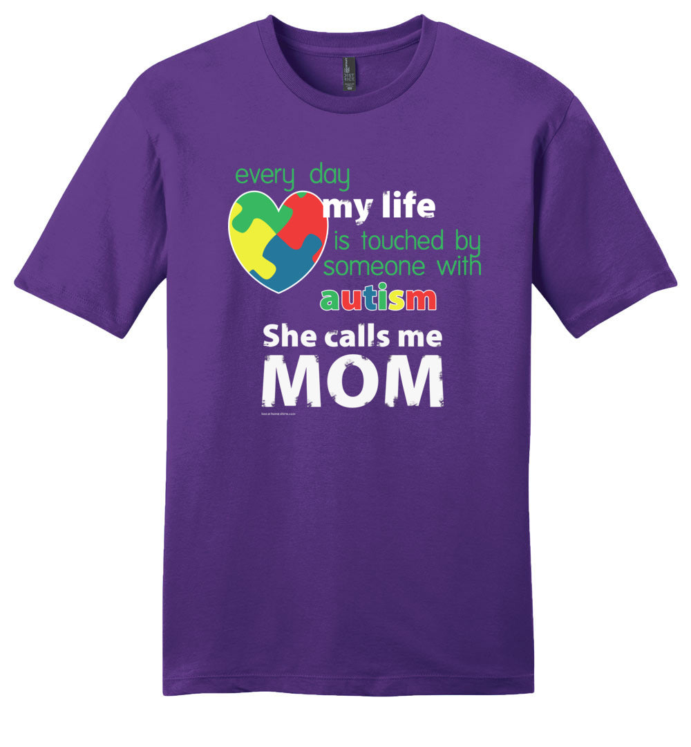 Autism Awareness - She Calls Me Mom