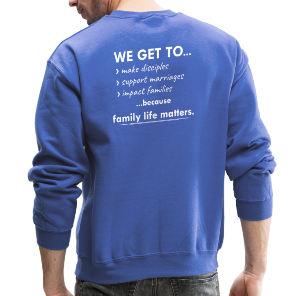 Crewneck Sweatshirt - royal blue