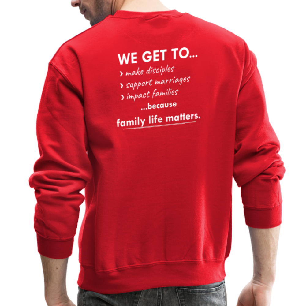 Crewneck Sweatshirt - red