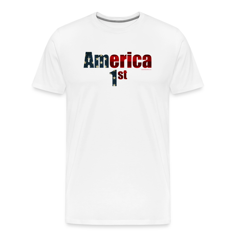 America First - white