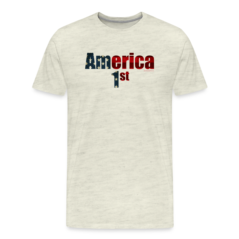 America First - heather oatmeal